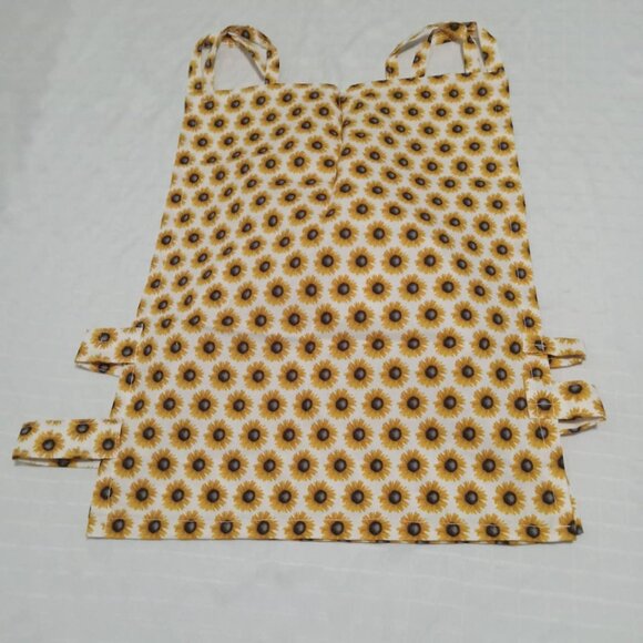 Chic asymmetrical handmade tank top and tournesol matching skirt - Picture 7 of 13